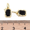 Brass Micro Pave Cubic Zirconia Charms KK-C051-10G-01-3