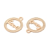 Long-Lasting Plated Brass Filigree Charms KK-K336-03KCG-2