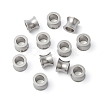 Tarnish Resistant 304 Stainless Steel Beads STAS-E039-2-1