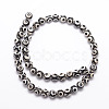 Tibetan Style 3-Eye dZi Beads X-G-K166-01-8mm-L1-01-2