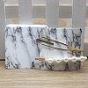 Square Paper Hair Clip Display Cards DIY-B061-01B-06-1