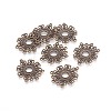 Tibetan Style Alloy Connector Cabochon Settings X-EA541Y-AB-1