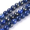 Natural Mashan Jade Beads Strands G-F670-A15-6mm-1
