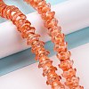 Transparent Glass Beads Strands LAMP-H061-01D-06-2
