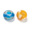 Handmade Millefiori Lampwork European Beads X-LPDL-L010-01-2