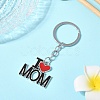 1Pc Alloy Enamel Keychains KEYC-FS0001-12-5