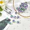 Alloy Enamel European Beads ENAM-PH0001-37-7