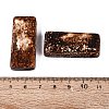 Natural Tree Bark Agate Pendants G-Q606-19-3