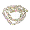 Electroplate Glass Beads Strands EGLA-L045-B-4