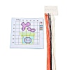 Flower Pattern DIY Cross Stitch Beginner Kits DIY-NH0004-02A-1