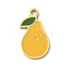 304 Stainless Steel Fruit Enamel Pendants LS-STAS-G362-04G-11-1