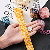 Leopard Printed Grosgrain Ribbons OCOR-TA0001-25-6