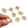 Rack Plating Brass Spring Ring Clasps X-KK-D399-A-G-NF-2
