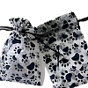 Printed Organza Drawstring Bags PW-WG8028D-08-1