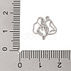 Non-Tarnish 304 Stainless Steel Pendants STAS-S139-06P-08-2