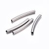 Tarnish Resistant 304 Stainless Steel Tube Beads STAS-F174-17P-A-2