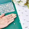 120Pcs Electroplate Glass Beads EGLA-HY0001-12-3