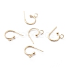 304 Stainless Steel Half Hoop Earrings STAS-Z028-B02-G-2