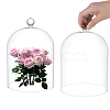 Glass Cloche Dome Covers AJEW-WH0460-033B-1