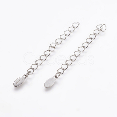 Tarnish Resistant 304 Stainless Steel Chain Extender STAS-L201-15P-1
