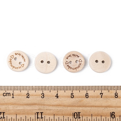 Wooden Buttons BUTT-K007-08A-1