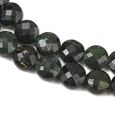 Natural Green Diopside Beads Strands G-NH0074-A01-01-1