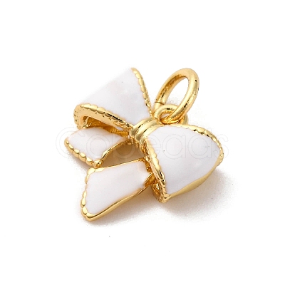 Brass Enamel Charms KK-Q098-27G-A-1