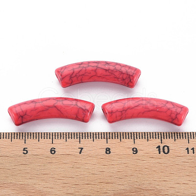 Opaque Crackle Acrylic Beads MACR-S372-002N-005-1