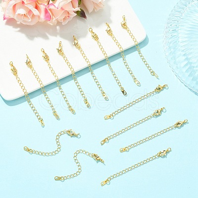 SHEGRACE Brass Curb Chain Extender XGR0149G-164G-1