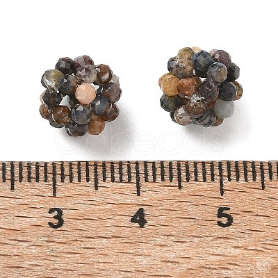 Natural Pietersite Woven Beads GG-CBA2E9C-F08-02-1