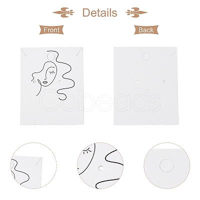 Cardboard Jewelry Display Cards CDIS-H002-01B-01-1