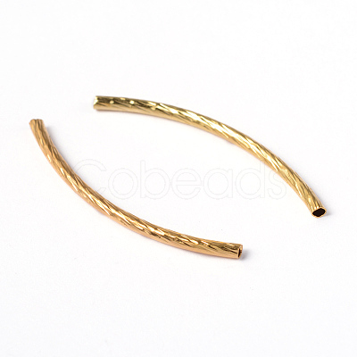 Brass Tube Beads LS-KK-EC295-G-1