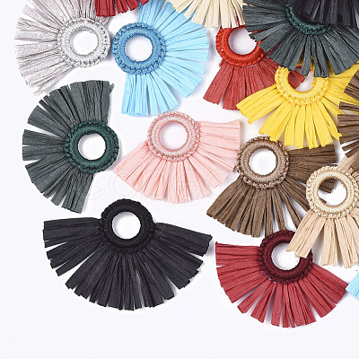 Raffia Tassel Pendant FIND-S305-01-1