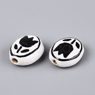 Handmade Porcelain Beads PORC-N013-10A-1
