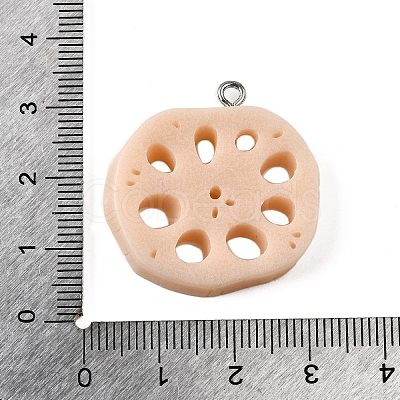 Resin Pendants FIND-U031-04P-1