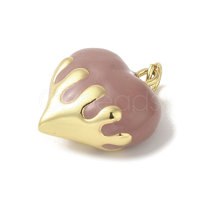 Rack Plating Brass Enamel Pendants KK-S366-05G-07-1