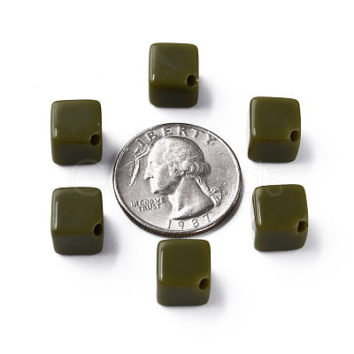 Opaque Acrylic Beads MACR-S373-135-A11-1