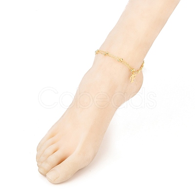 Double Layer Anklets AJEW-AN00309-05-1