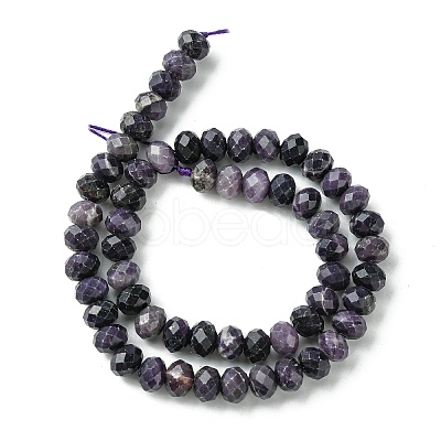 Natural Sugilite Beads Strands G-A092-G04-04-1