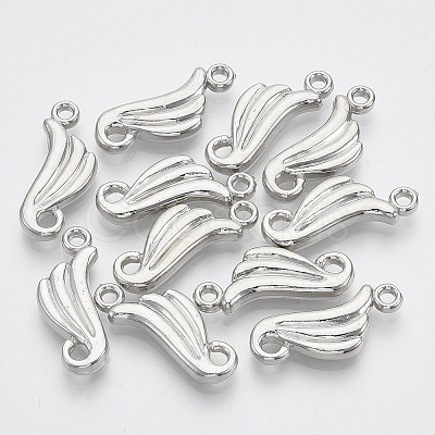 Plating ABS Plastic Pendants KY-N007-27-1