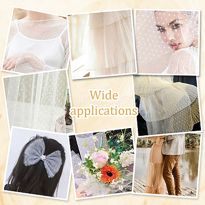 Polyester Mesh Fabric DIY-WH0569-94B-1