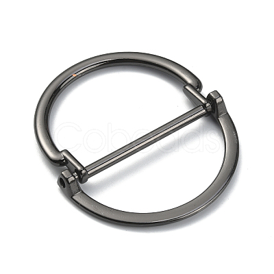 Alloy Buckle Clasps FIND-WH0143-82C-B-1