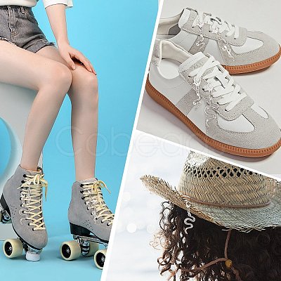 Snake Alloy Shoes Charms HJEW-CP00018-1