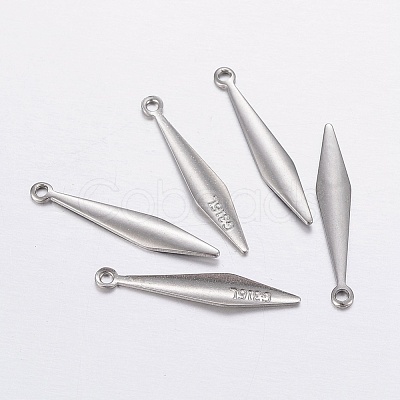Non-Tarnish 316 Surgical Stainless Steel Pendants X-STAS-P198-04-1