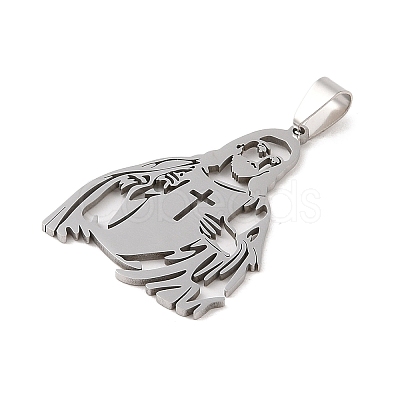 Non-Tarnish 201 Stainless Steel Pendants STAS-S126-07P-1