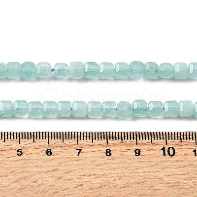 Natural White Jade Beads Strands G-F797-A17-01A-1