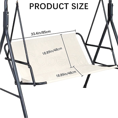 Oxford Cloth Swing Chair Cover AJEW-WH20001-77A-02-1