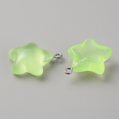 Luminous Resin Pendants RESI-WH0026-99-1