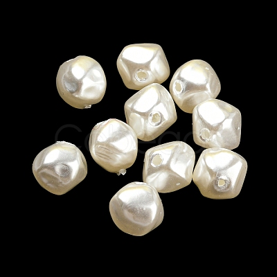 ABS Plastic Imitation Pearl Bead X-KY-C017-11-1