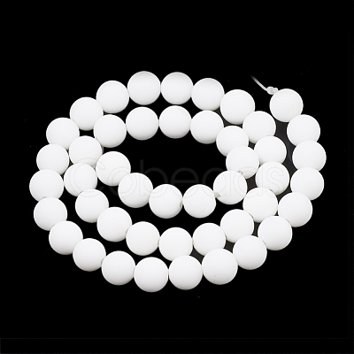 Opaque Glass Beads Strands G-T106-335-1